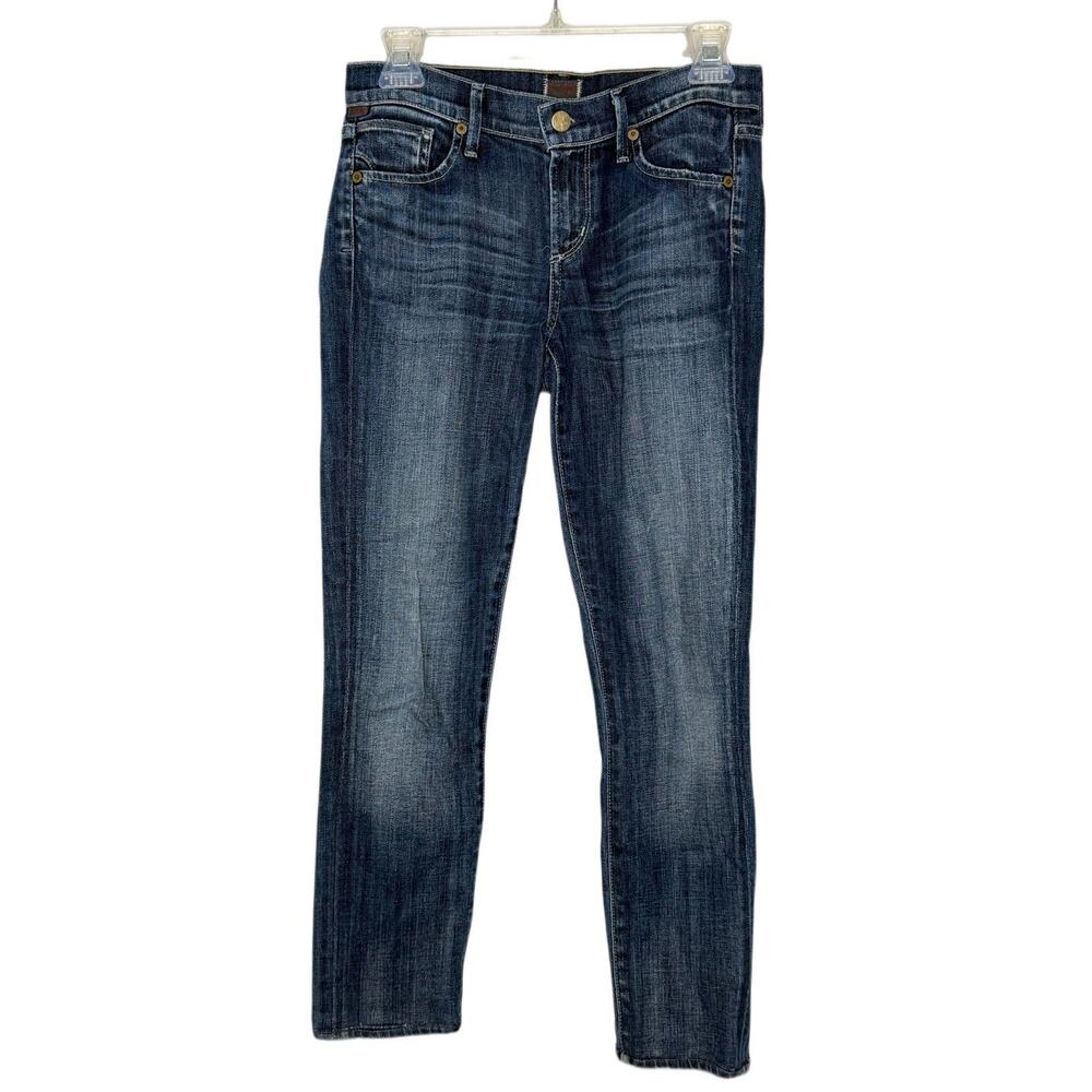 Citizens Of Humanity Jeans Womens 25 Low Rise Skinny Racer Medium Wash Blue